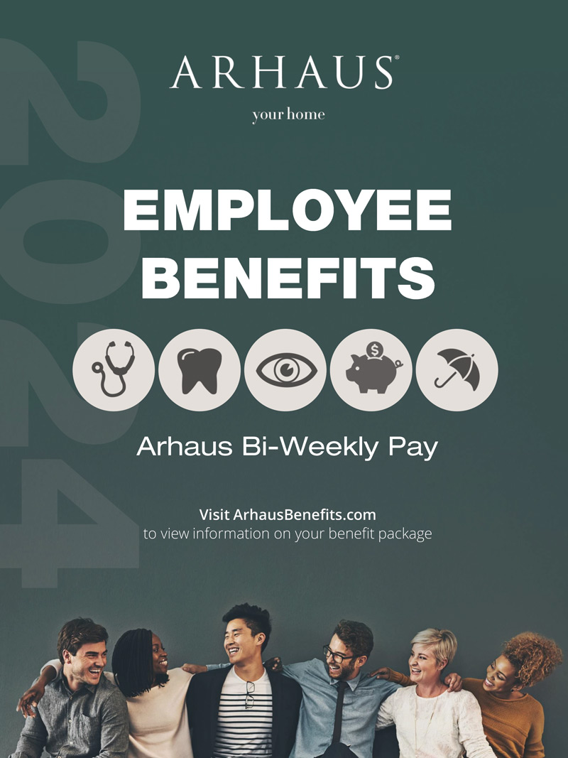 2024 Arhaus Benefits </br> Guide Bi-Weekly