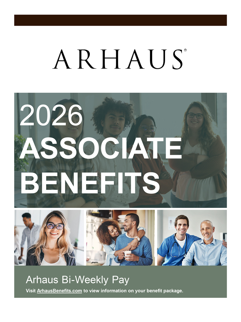2026 Arhaus Benefits </br> Guide Bi-Weekly